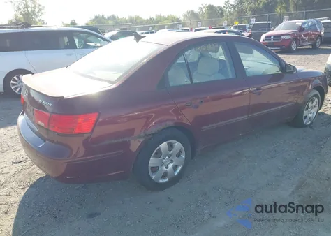 2010 Hyundai Sonata Gls из США, поврежденный, VIN 5NPET4AC8AH600749